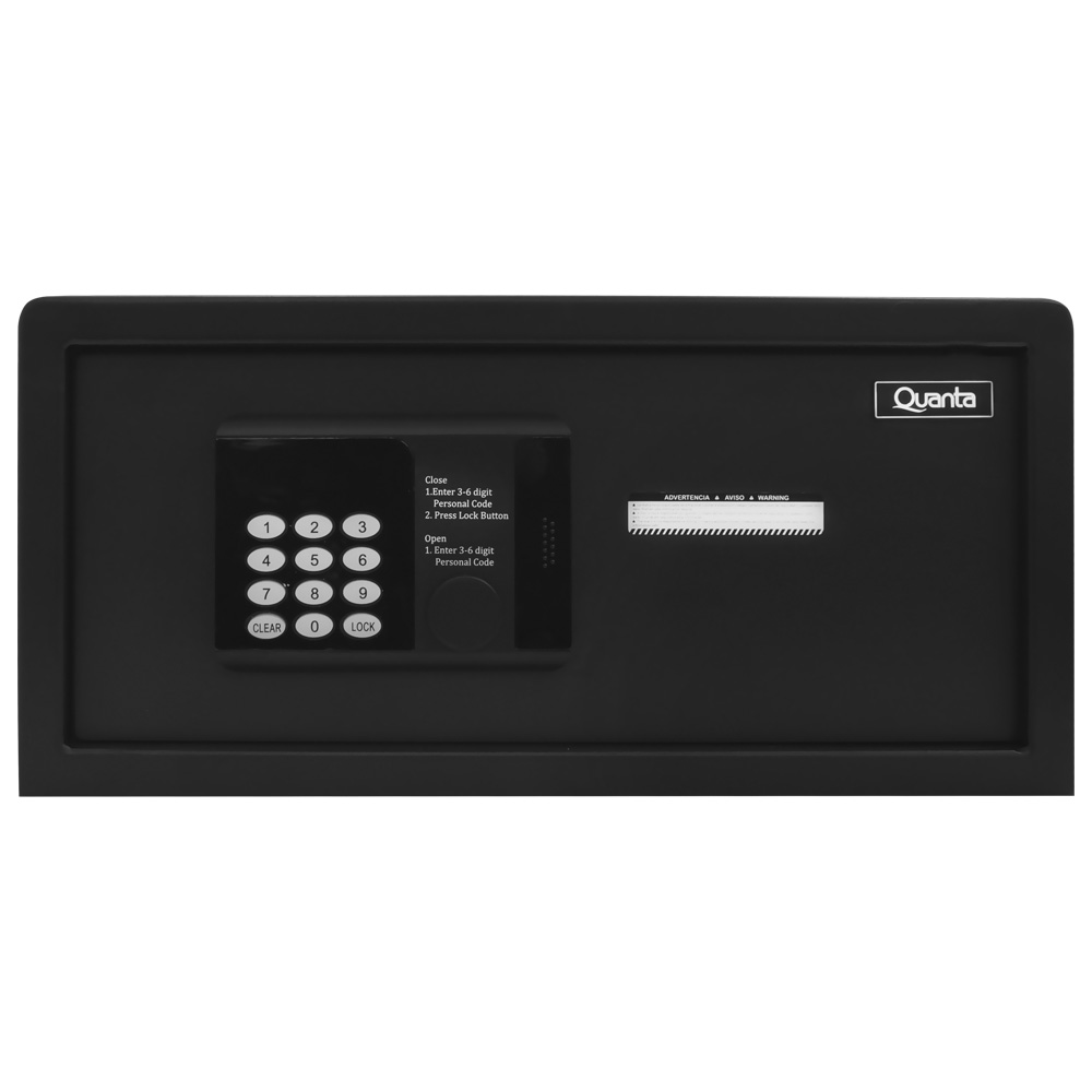 Foto do Produto Cofre Digital Quanta QTCFN28 28L - Preto