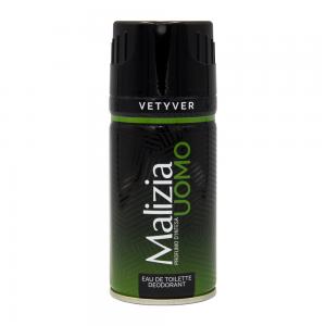 Foto do Produto Desodorante Malizia Masculino Spray Vetyver 150Ml