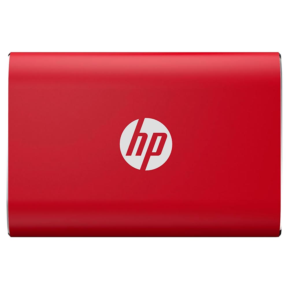 Foto do Produto SSD Externo HP 120GB Portátil P500 - Vermelho (7PD46AA#ABC)