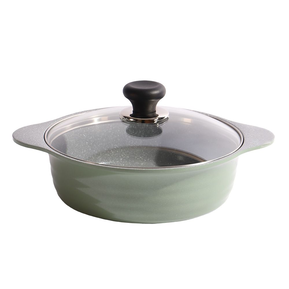 Foto do Produto ECORAMIC CAZUELA CERANICA C/TAPA VERDE 22CM