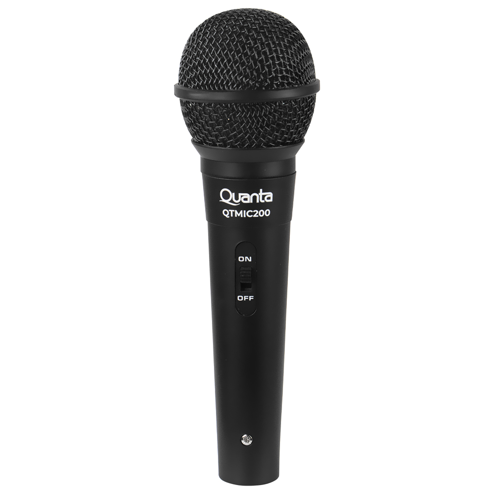 Foto do Produto Microfone Quanta QTMIC200 - Preto