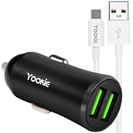Foto do Produto Carregador Yookie PC1 12V - Cabo USB-C