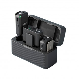 Foto do Produto MICROFONE WIRELES DJI MINI (2 TX+1RX+CHARGING CASE 190021116559