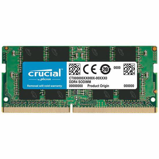 Foto do Produto Memória Crucial DDR4 16GB 3200MHZ Notebook CT16G4SFRA32A