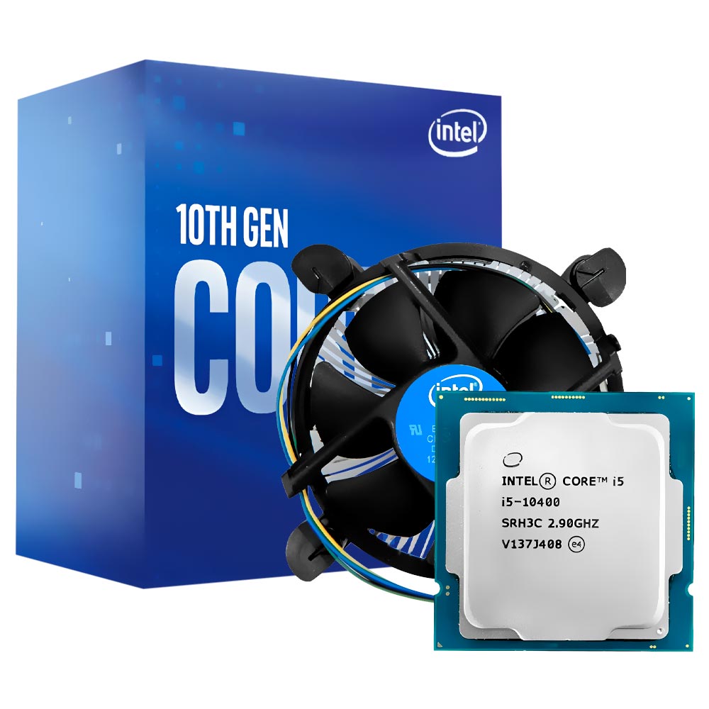 Foto do Produto Processador Intel Core i5 10400 Socket LGA 1200 / 2.9GHz / 12MB