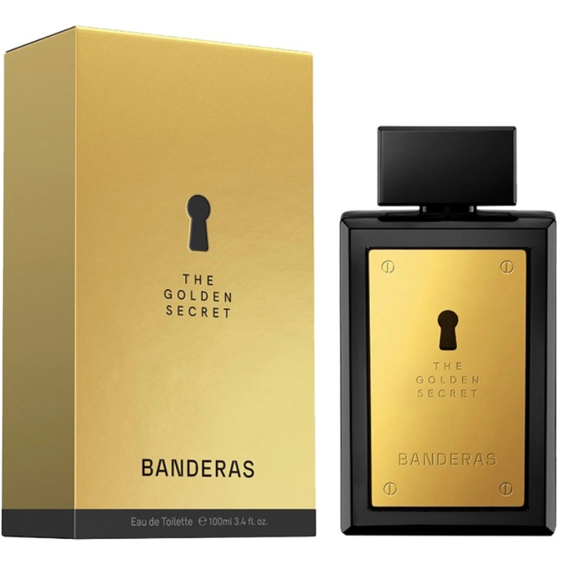 Foto do Produto Perfume Antonio Banderas The Secret EDT Masculino - 100mL
