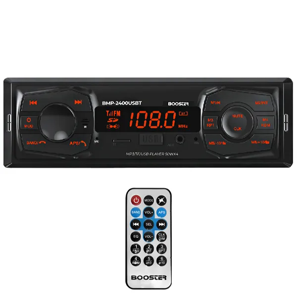 Foto do Produto Toca Rádio Booster BMP-2400USBT 4 de 50 watts com Bluetooth e USB - Preto