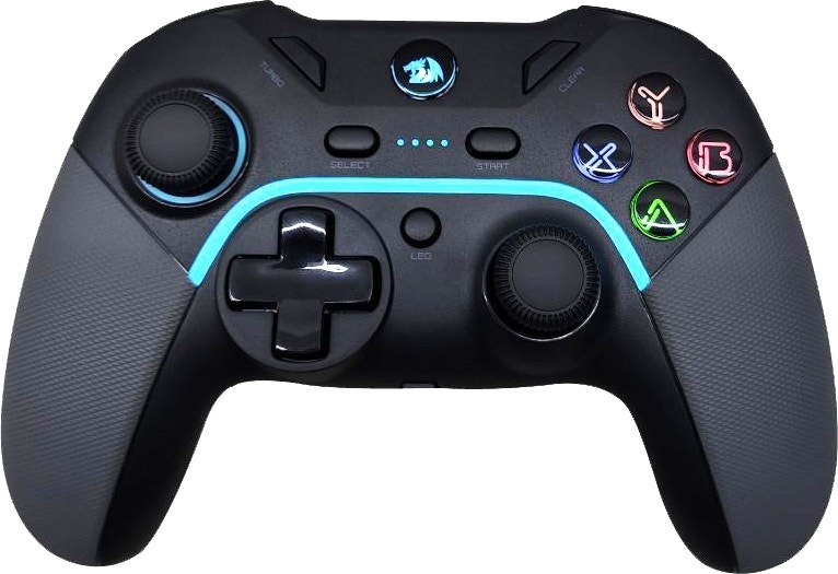 Foto do Produto Controle Redragon com Fio Harrow Pro G808 Para PC e Ps3 Preto