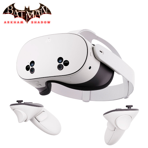 Foto do Produto Lente de Realidade Virtual Meta Quest 3S Batman Arkham 128GB