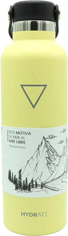 Foto do Produto Garrafa Térmica Hydrate 700 Amarelo Pastel 710mL