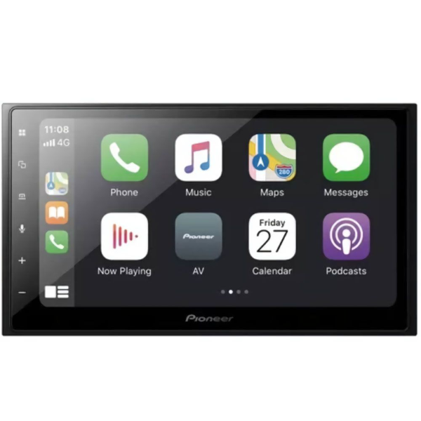 Foto do Produto PIONEER DMH-Z5350TV 6.8" 2 DIN CARPLAY - ANDROID AUTO - COM TV DIGITAL INTEGRADA ISDBTV