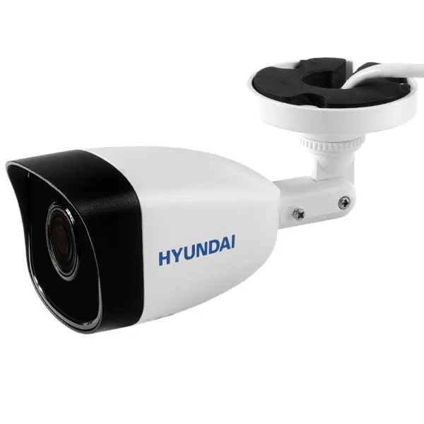 Foto do Produto Câmera de Vigilância CFTV Hyundai HY-B140H Lente 2.8 mm 4MP - Branca/Preto