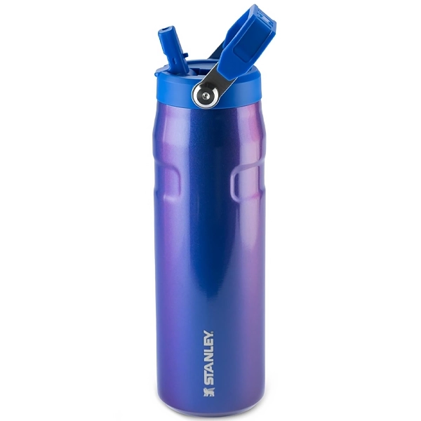 Foto do Produto Garrafa Térmica Stanley Aerolight Iceflow Bottle de 710 ml - Sapphire Shimmer