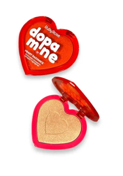 Foto do Produto RUBY ROSE ILUMINADOR DOPAMINE SPARKLING LOVE HB-F1603-5