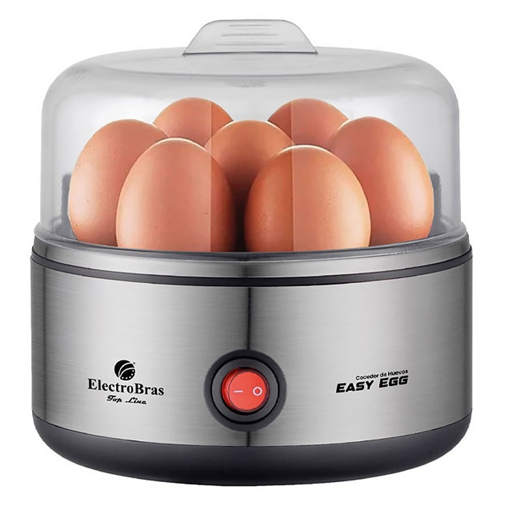 Foto do Produto Maquina De Cozinhar Ovos ElectroBras EBEG-07 Easy Egg - 380W - 110V - Prata