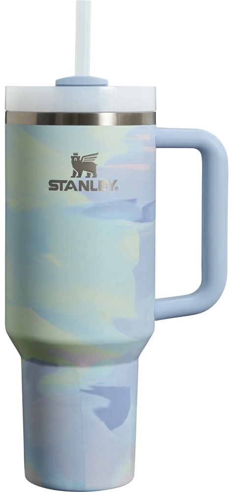 Foto do Produto Copo Térmico Stanley The Quencher H2.0 FlowState Tumbler 1.18L - Cool Serene Brushstrokes