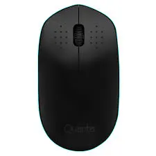 Foto do Produto QUANTA QTMSS10 MOUSE INALAMBRICO SILENCE CLICK BLACK