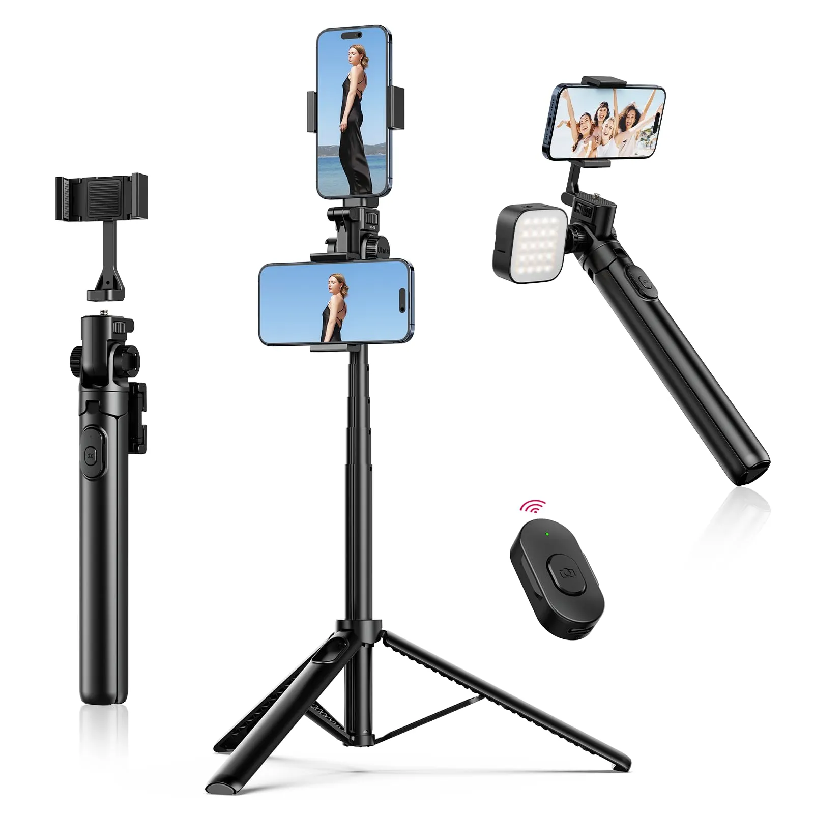 Foto do Produto ULANZI TRIPODE SELFIE STICK MT-70 NEGRO T027GBB1