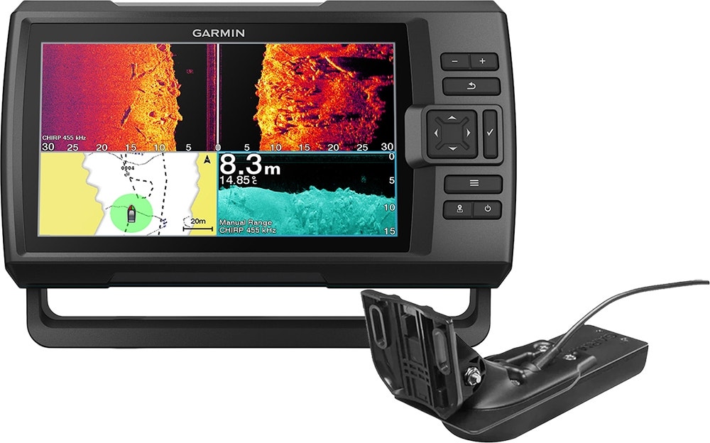 Foto do Produto GPS Sonda Garmin Striker Vivid 9SV 9" + Transdutor 010-02554-01