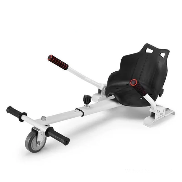 Foto do Produto Cadeira Para Scooter Hover Kart / Carrinho Para Hoverboard - Branco