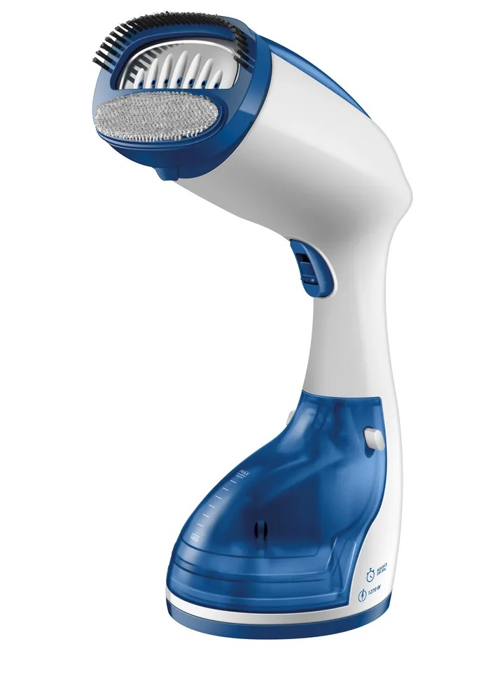 Foto do Produto Passadeira a Vapor Mondial FastSteam VP-09 - 1270W - Tanque 260ml - 110V/60Hz - Branco e Azul