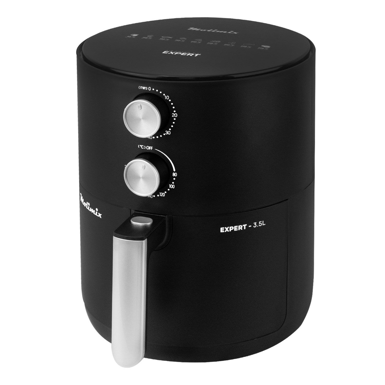 Foto do Produto Fritadeira Elétrica Molimix AirFryer Expert MAF-35 - 1500W - 3.5L - 110V - Preto