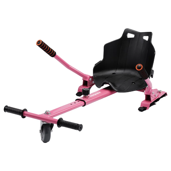 Foto do Produto Cadeira Para Scooter Hover Kart Interbras / Carrinho Para Hoverboard - Rosa