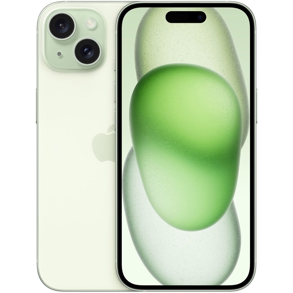 Foto do Produto Apple iPhone 15 128GB (Nano Sim + eSIM) - Green