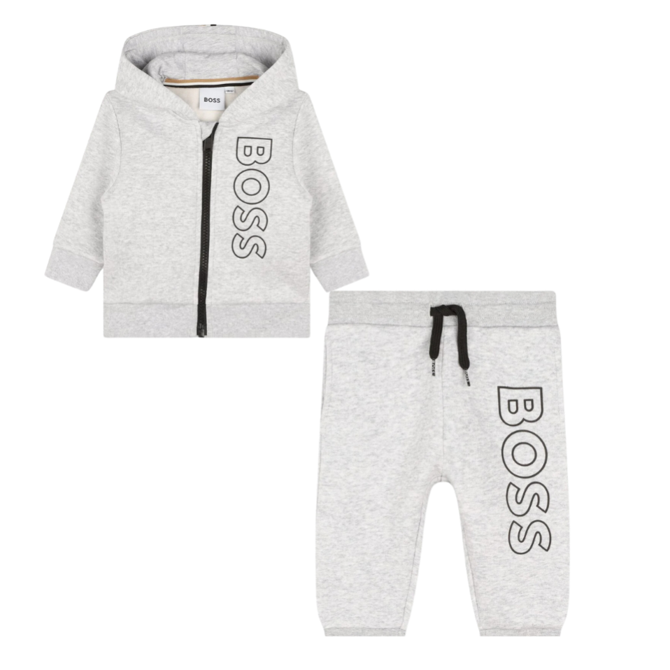 Foto do Produto CONJUNTO KIDS BOSS J08085 GRIS