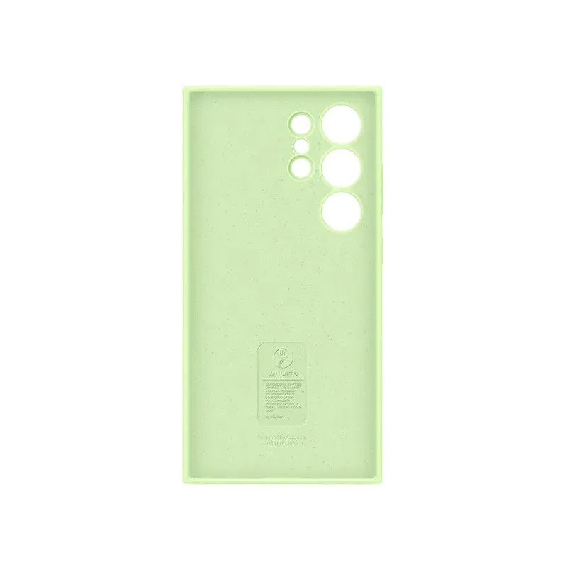 Foto do Produto SAMSUNG CAPA S24 ULTRA EF-PS928TGEGWW SILICONE CASE LIME.