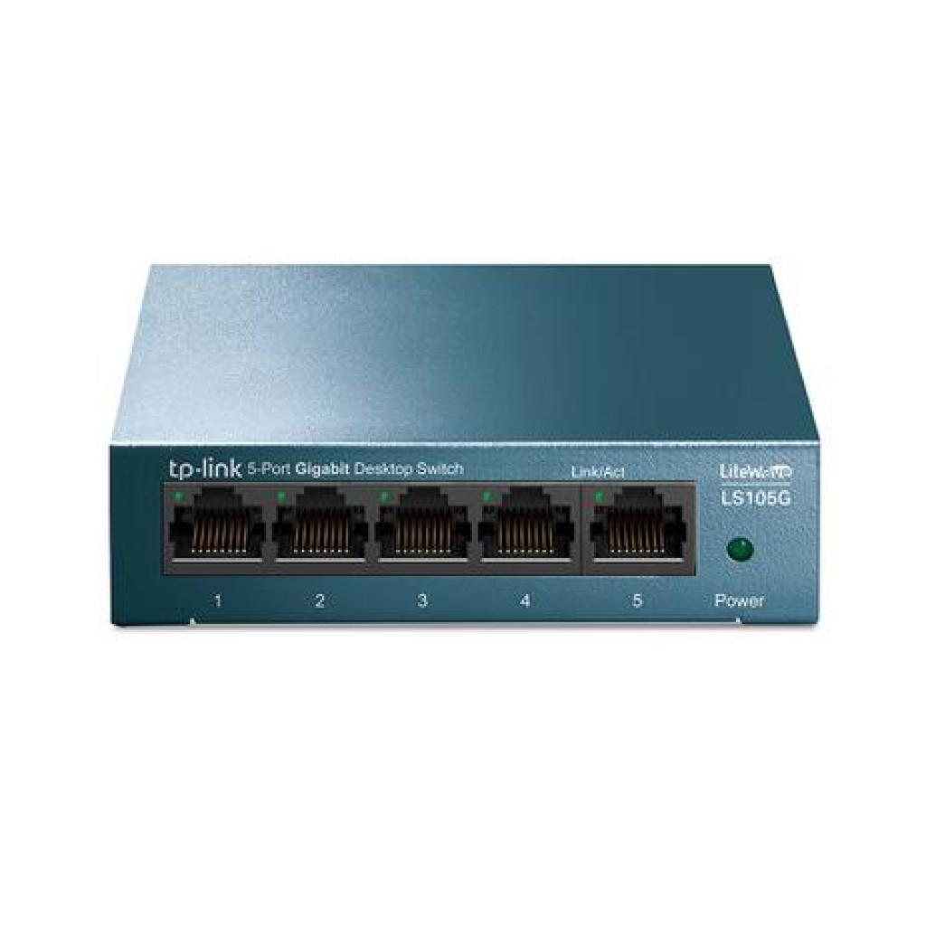 Foto do Produto Hub 5 Portas Tp-Link TL-LS105G 10/100/1000