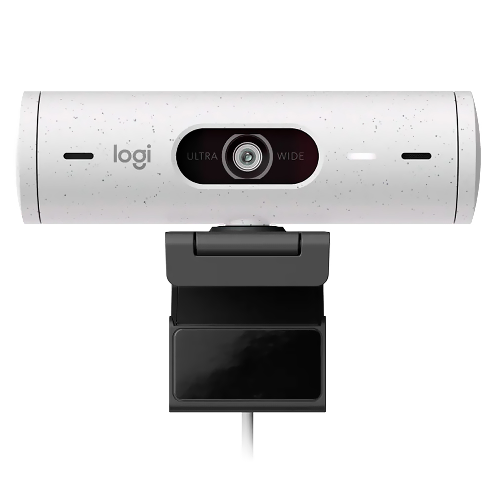 Foto do Produto Webcam Logitech Brio 500 1080P / FHD - Branco (960-001426)