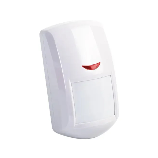 Foto do Produto Sensor de Movimento Sem Fio 4life FL96R / Infravermelho / PIR / Frequência 433MHz / 3V / Compatível com Alarme - Branco
