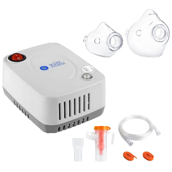 Foto do Produto Nebulizador More Fitness MF-06NB para até 10 ml 110V ~ 60Hz - Branco/Cinza