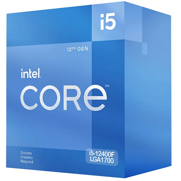 Foto do Produto Processador Intel 12th Gen i5-12400F Octa Core de 4.4GHz com Cache 18MB