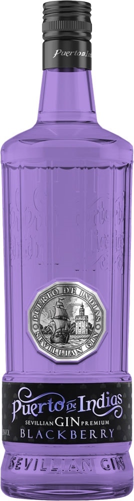 Foto do Produto Gin Puerto de Indias Blackberry - 1L