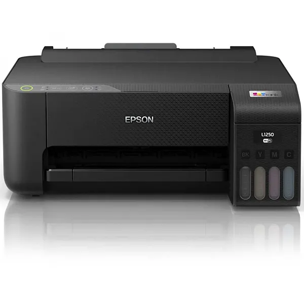Foto do Produto Impressora Epson EcoTank L1250 com Wi-Fi Bivolt - Preta