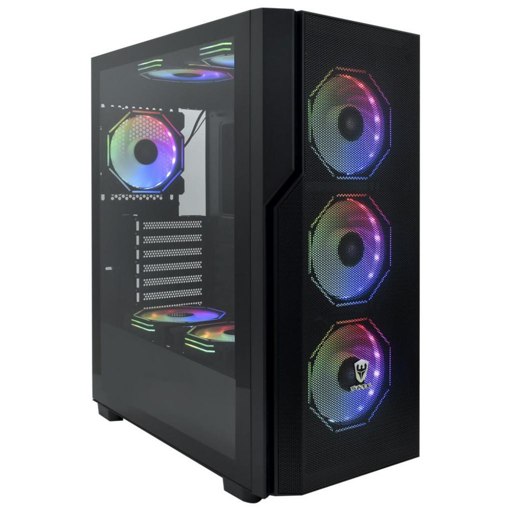 Foto do Produto Gabinete Satellite K31 Preto Com 8 Coolers E-ATX