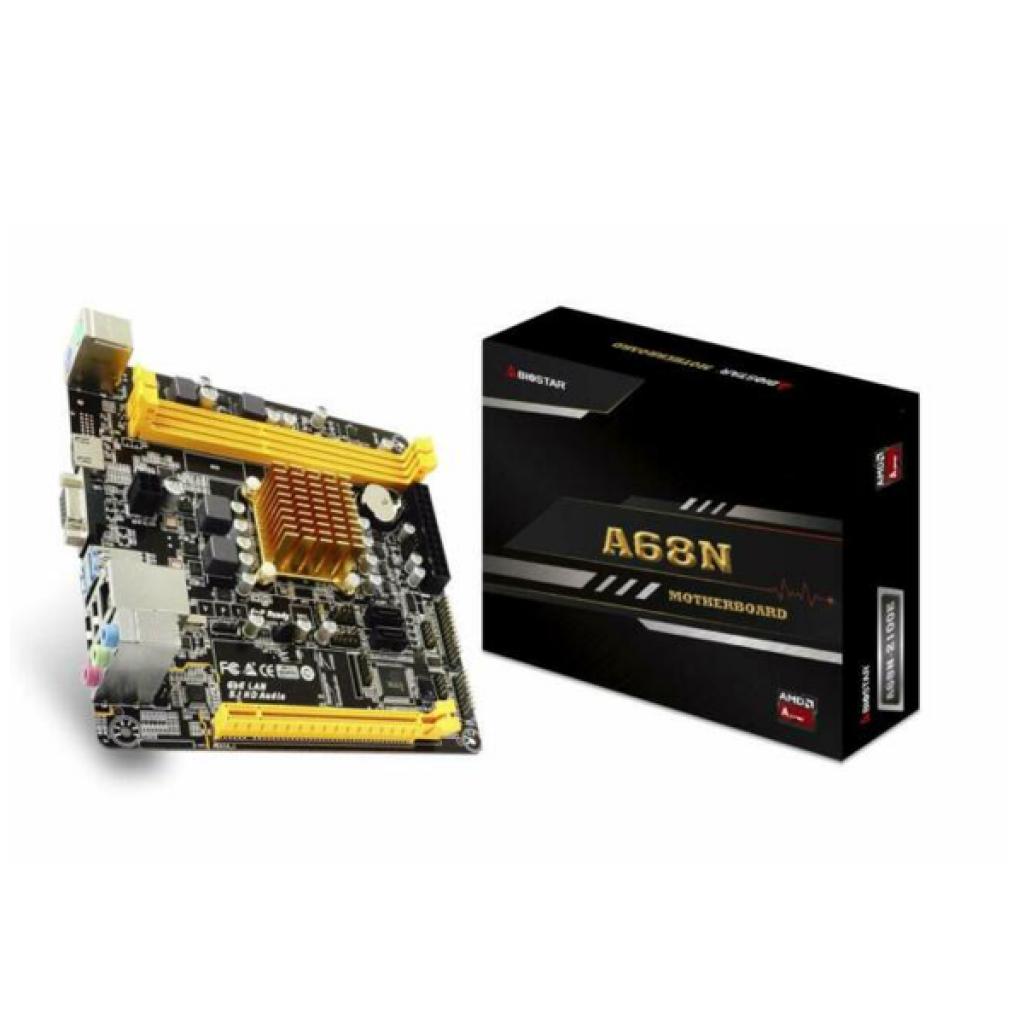 Foto do Produto Placa-Mae + Processador Biostar A68N-2100K ITX AMD E1-6010