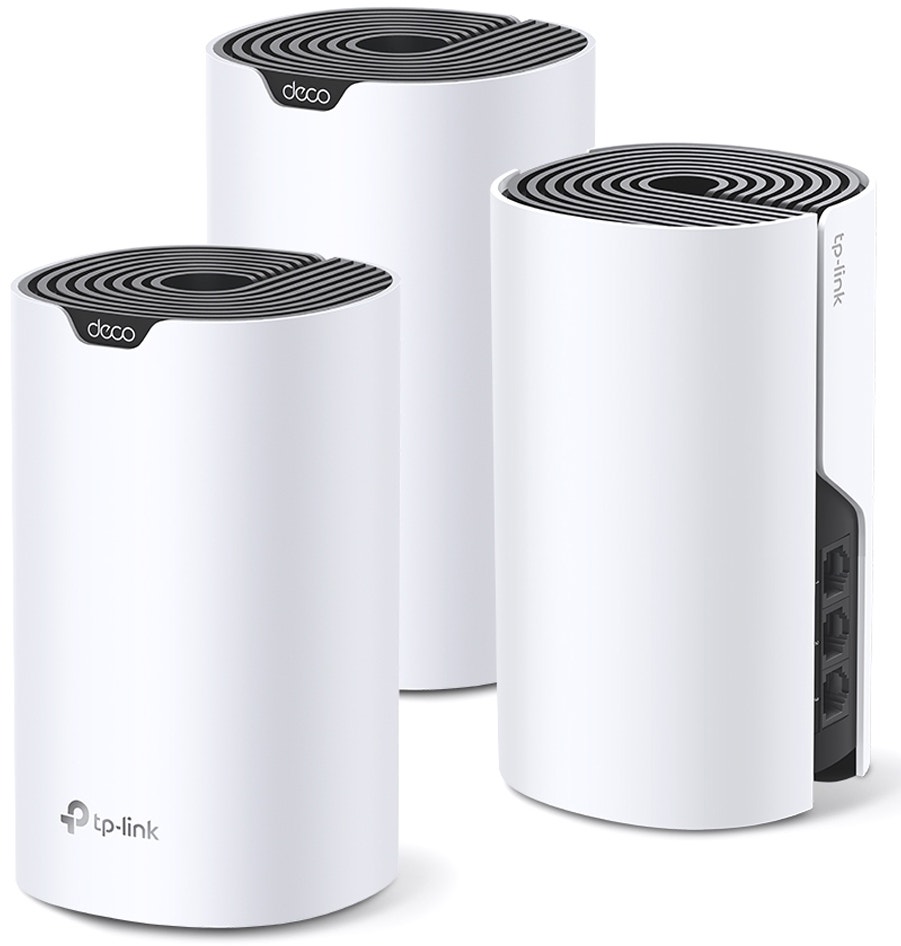 Foto do Produto Router TP-Link DECO AC1900 S7 - 1900 Mbps (3 Peças)