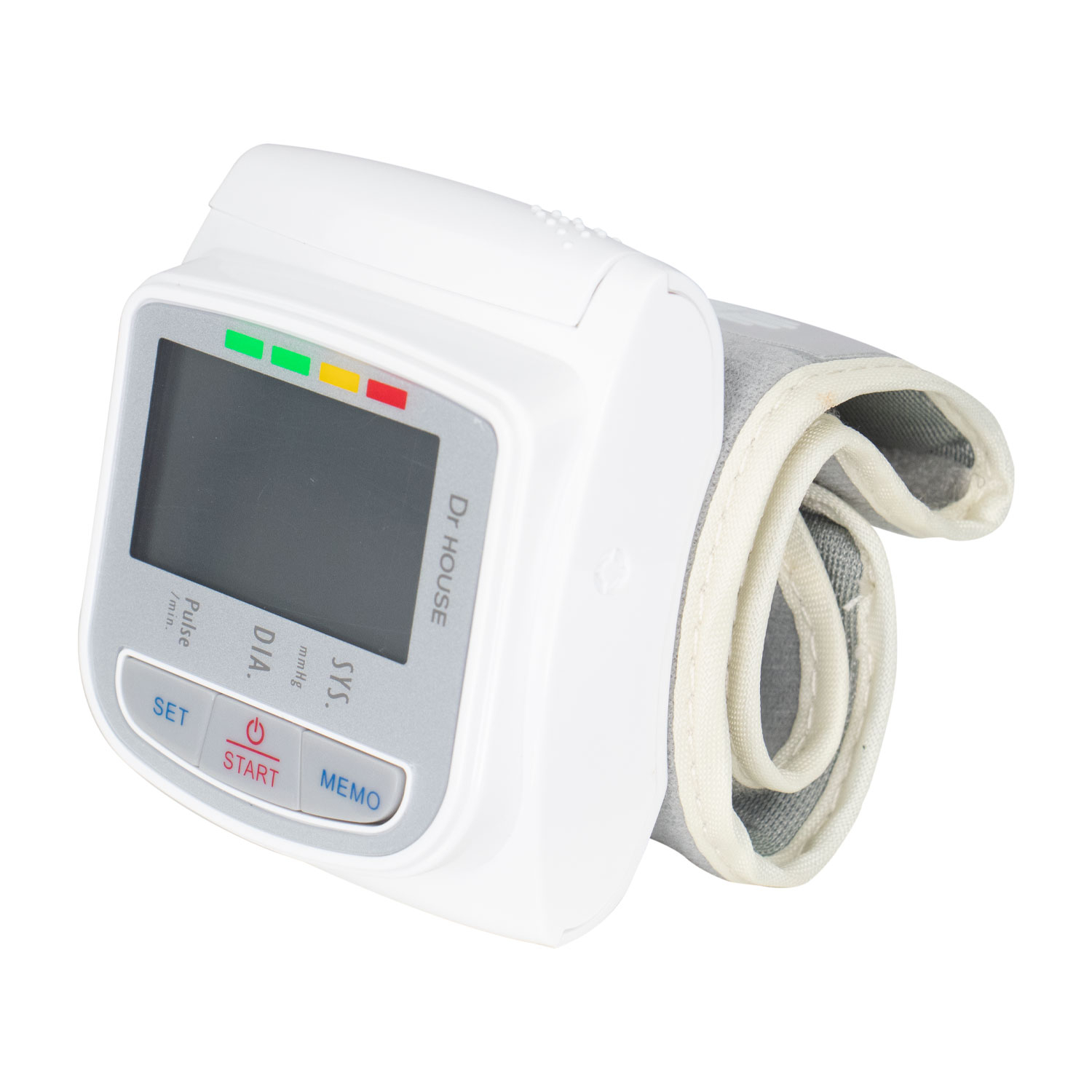 Foto do Produto Medidor de Pressão DR House 3005-1 - Para Pulso - Branco
