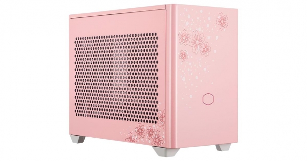 Foto do Produto GABINETE COOLER MASTER MASTERBOX NR200P PINK ITX