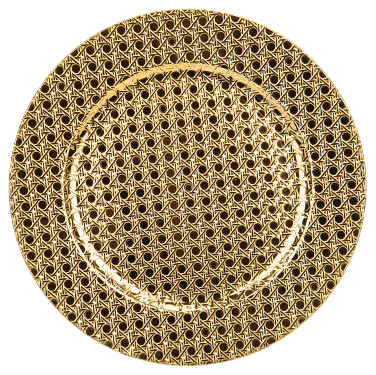 Foto do Produto SOUSPLAT REDONDO DE LUJO TRABAJADO EN ALTO RELIEVE 33CM