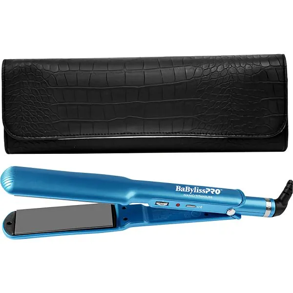 Foto do Produto BABYLISS ALISADOR NANO TITANIUM BABNT9559UZ 1 1/2" 220V + ESTUCHE