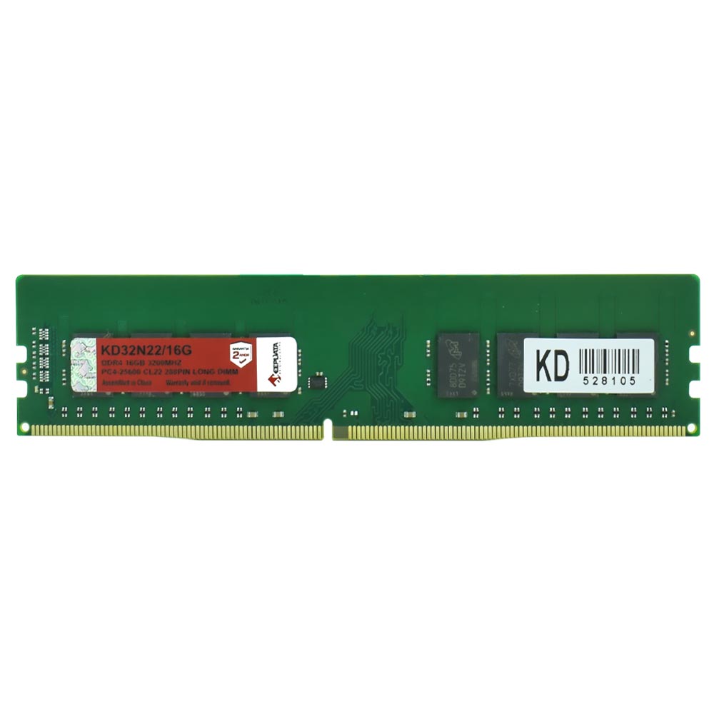 Foto do Produto Memoria RAM Keepdata DDR4 16GB 3200MHz - KD32N22/16G