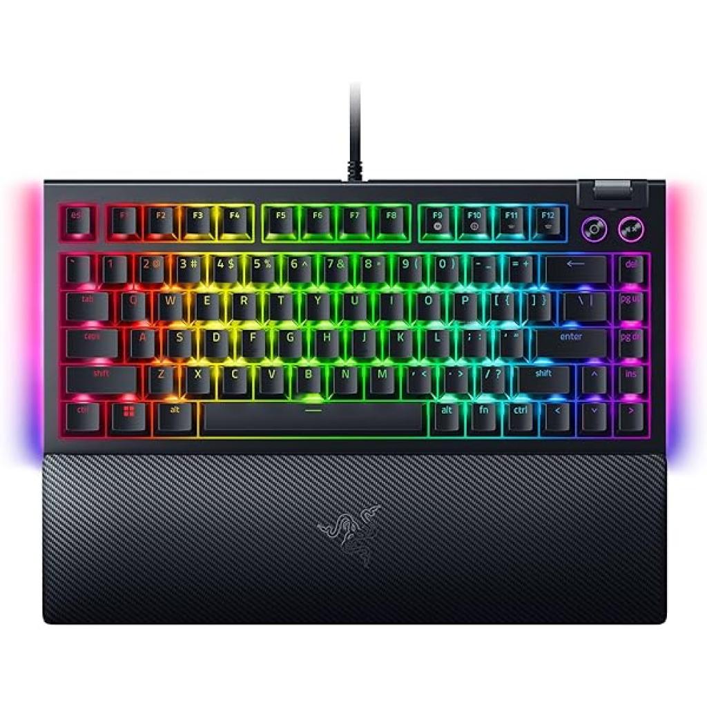 Foto do Produto Teclado Usb Razer Blackwidow V4 Pro (RZ03-04681900-R3U1)