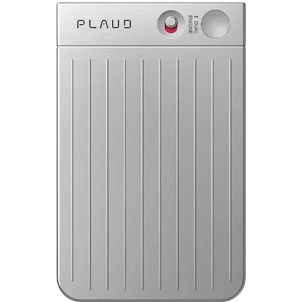 Foto do Produto Gravador de Voz PLAUD NOTE NB-100 de 64GB com Bluetooth - Prata (Anatel)