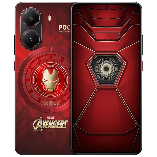 Foto do Produto Celular Xiaomi Poco X7 Pro Dual Chip 512GB 5G Global - Iron Man Edition
