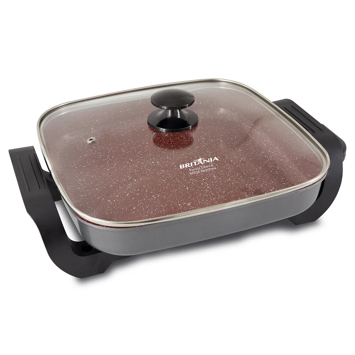 Foto do Produto Panela Elétrica Britânia BPE06 Redstone - 1500W - 3L - 220V - Preto