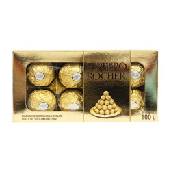 Foto do Produto Bombom Ferrero Rocher Com 08 Unidades